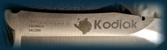 Gravure sur lame de couteau