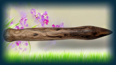 Stylet - Bâton de massage en bois de genêt